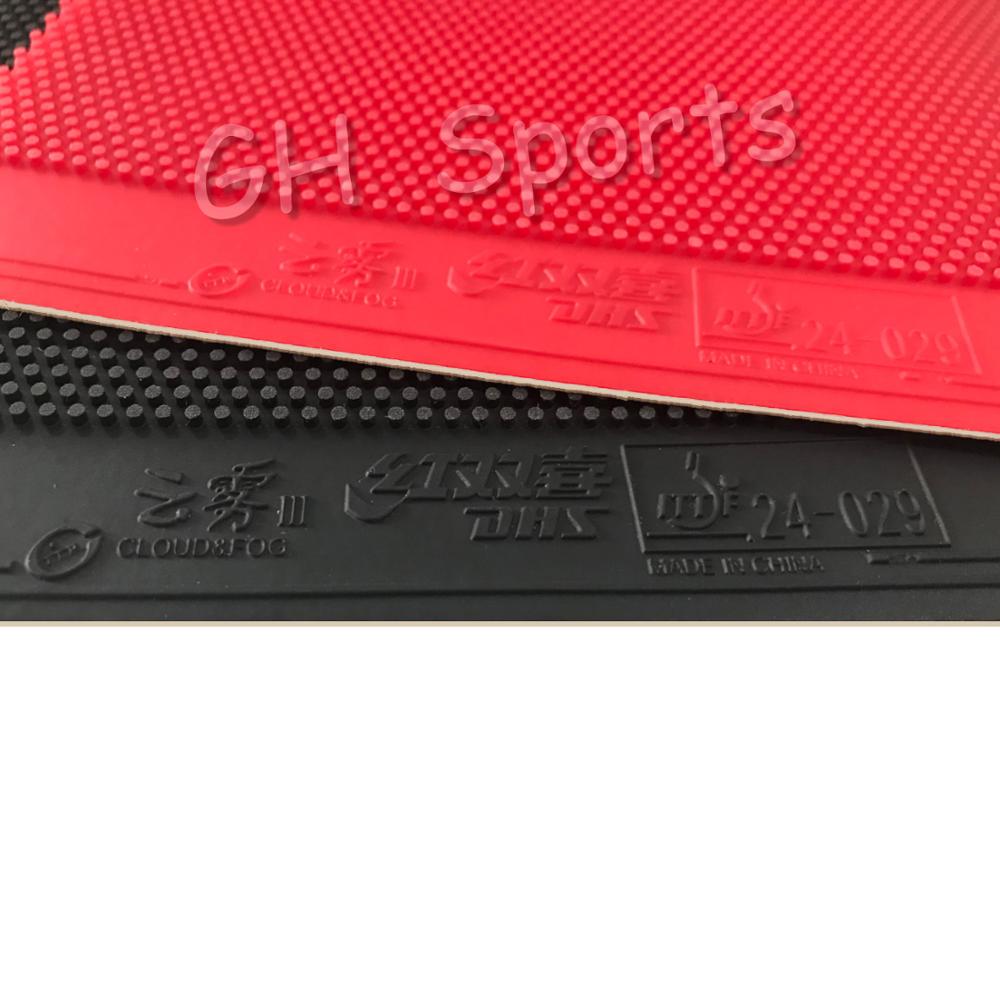 DHS Cloud&Fog3 Chopping plus Attack Long Pips-out Table Tennis PingPong Rubber With Sponge