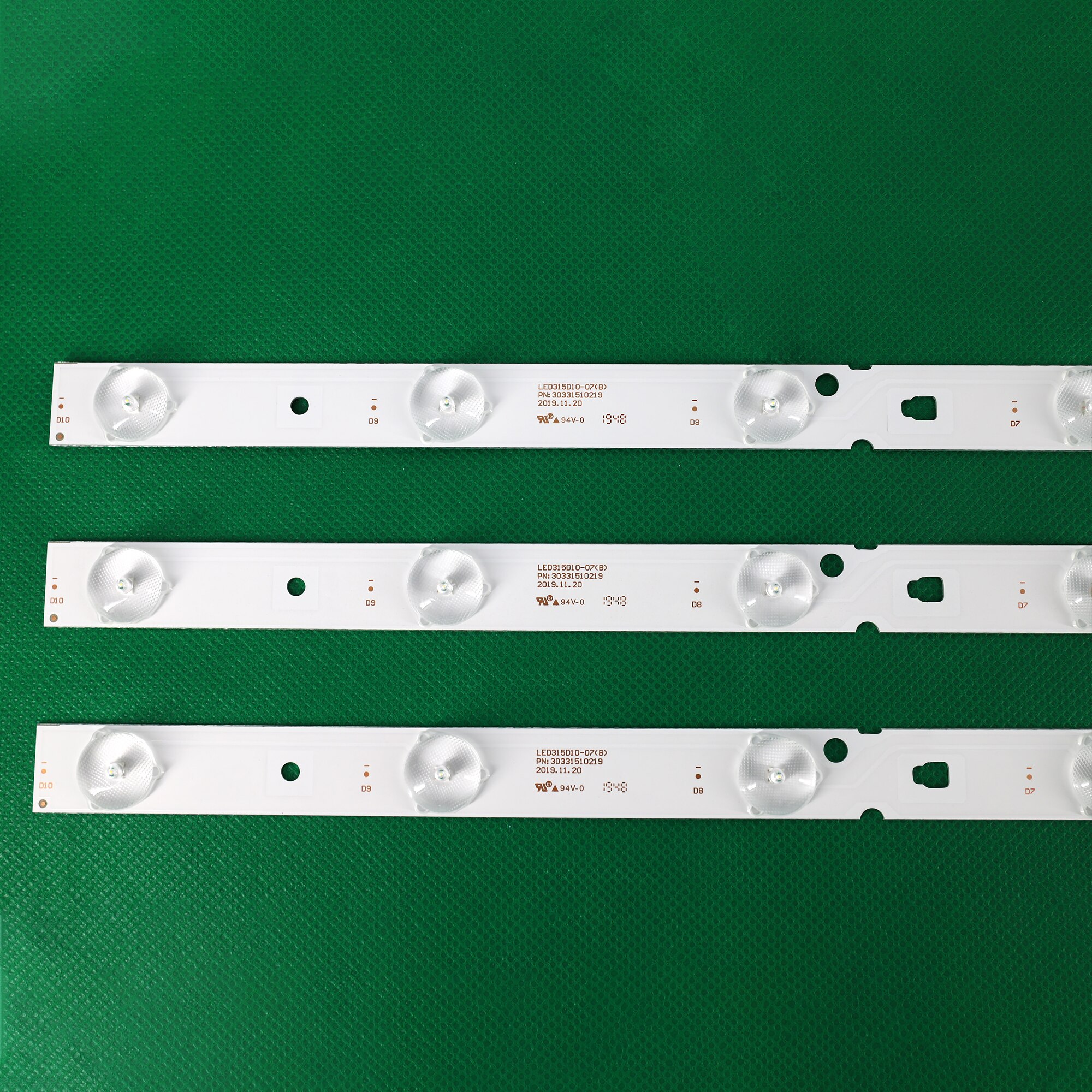 Original 10 lampen hintergrundbeleuchtung streifen für 32 pal 535 le32 b 310n led 315 d 10-07( b ) 30331510219 led 315 d 10-zc14-07( a ) 30331510213