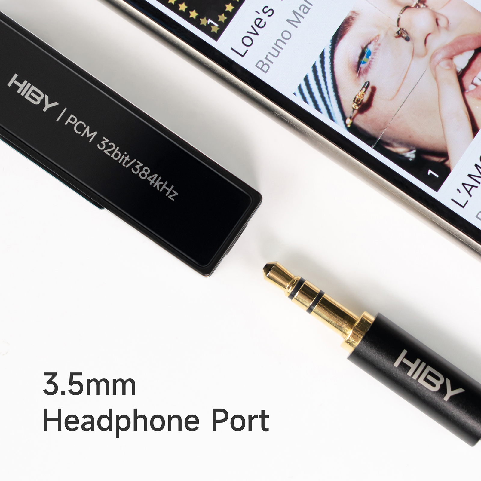 HiBy FC1 tipo C USB DAC auriculares AMP decodificador de Audio HiFi Dongle salida de 3,5mm PCM384kHz/32bit CS46L41 para Android iOS Win10 Mac