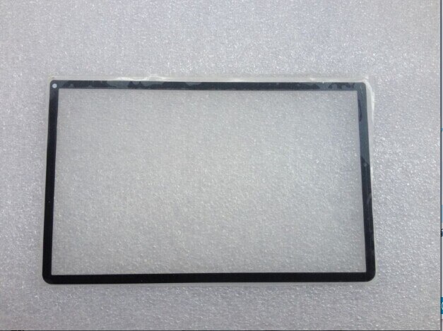 10 stücke Schwarz oben Glas Abdeckung für 3DS XL LL Bildschirm Äußehe Linse Abdeckung Ersatz Teile