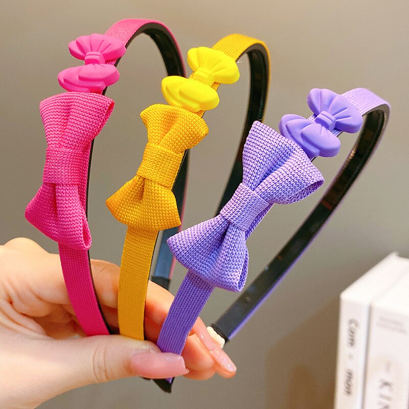 Bow Hair Band Children's Girl Little Girl Baby Princess Head Band Hairpin Lovely Hair Ornament Headdress Pressure Hair: combination 5