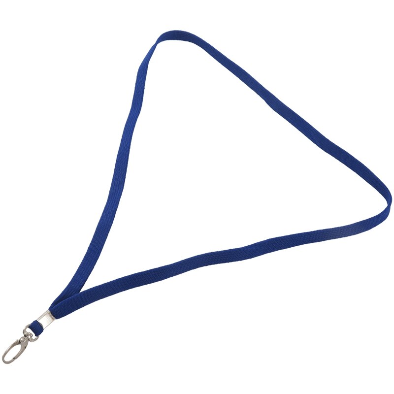 1pcs Neck Strap Lanyard Keychain Key Office ID Card Key Phone Work Permit HolderColor:Royal blue