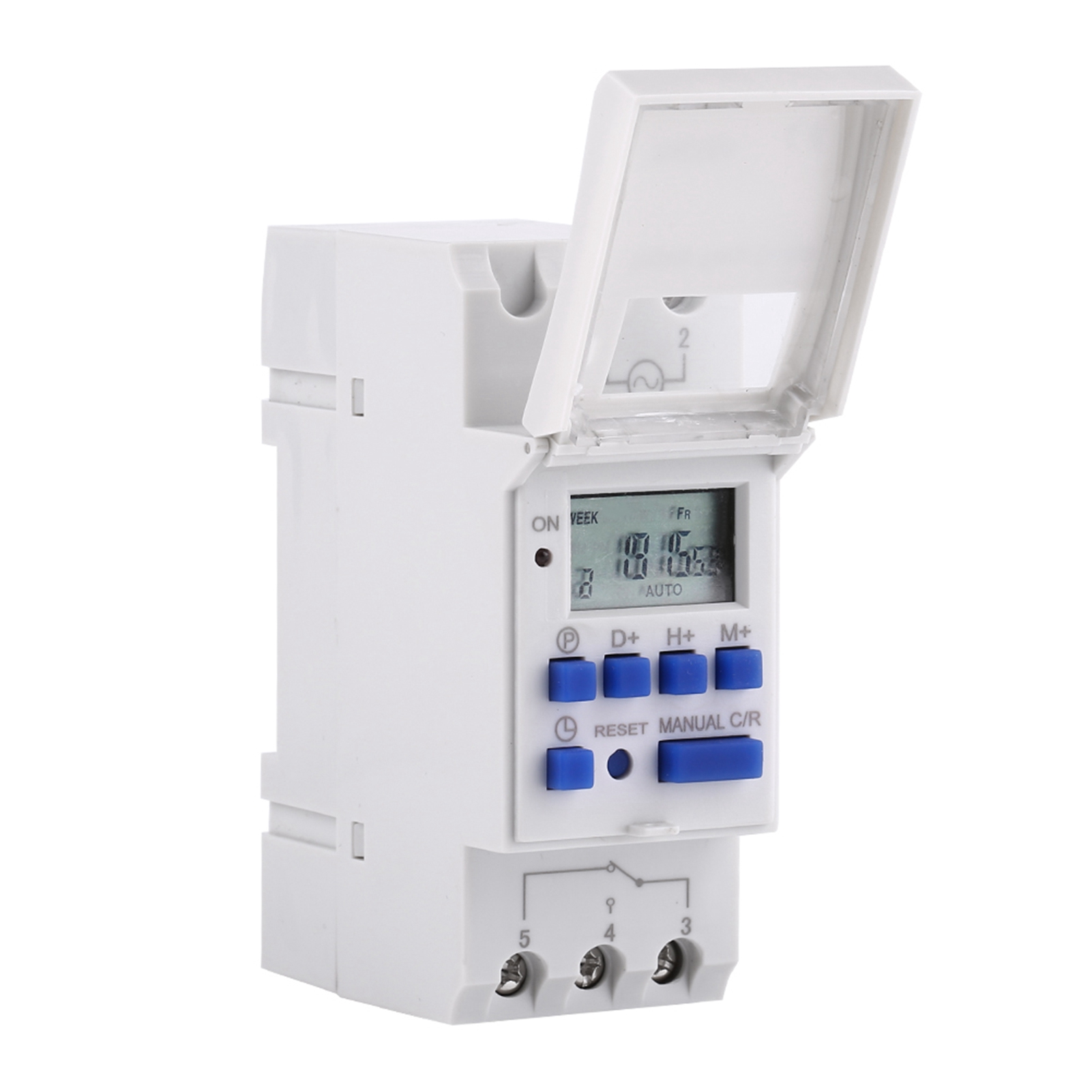 Programmable Timer LCD Display Weekly Programmable... – Grandado