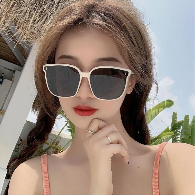 Vintage Grote Frame Vierkante Zonnebril Dames Mode Zonnebril Vrouwen Rijden Brillen Uv400 Oculos De Sol