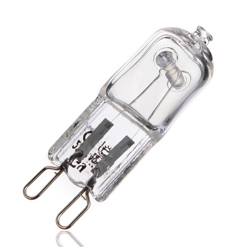 mini 40w g9 utgangspunkt halogen lyspære kapsel klar halogen lampe varm hvit belysning søkelyset lysekrone erstatte 220v