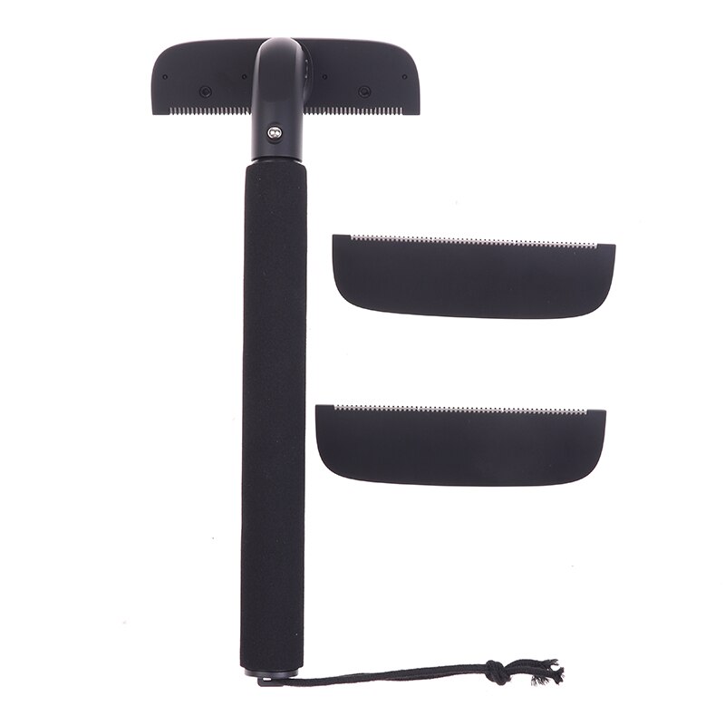 Adjustable Stretchable Back Shavers For Men Back Hair Trimmer Back Razor
