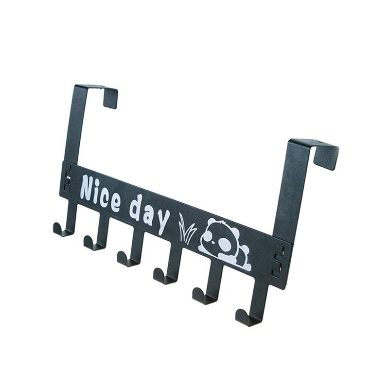 Ounona over de deurhaak kapstokhaak deuropbergrek met 6 haken houder thuisorganizer voor handdoektashaken