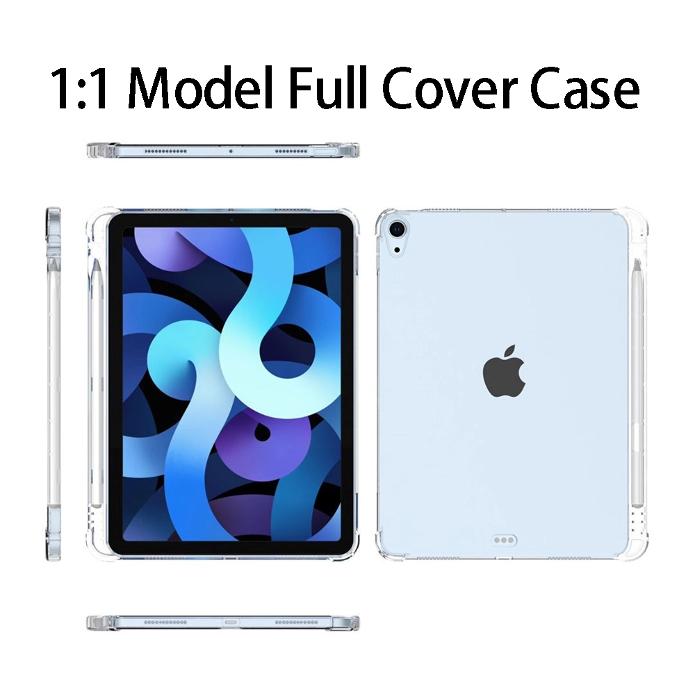 TPU Doorzichtige Hoes Voor Ipad Pro 11 12.9 10.5 9.7 9e Generatie Mini 6 Air 5 4 2 1 10e 8 7 5 Protect Funda Ipad Accessoires
