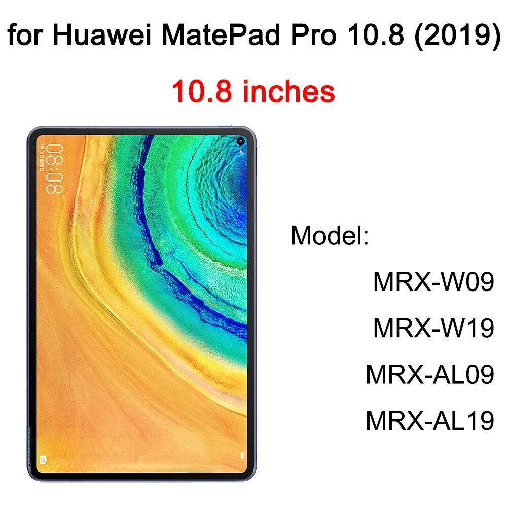 Tempered Glass Screen Protector For Huawei MatePad 10.4 10.8 Pro 11 2022 T 10s MediaPad T5 T3 10 T1 T8 8.0 10.1: Pro 10.8 2019