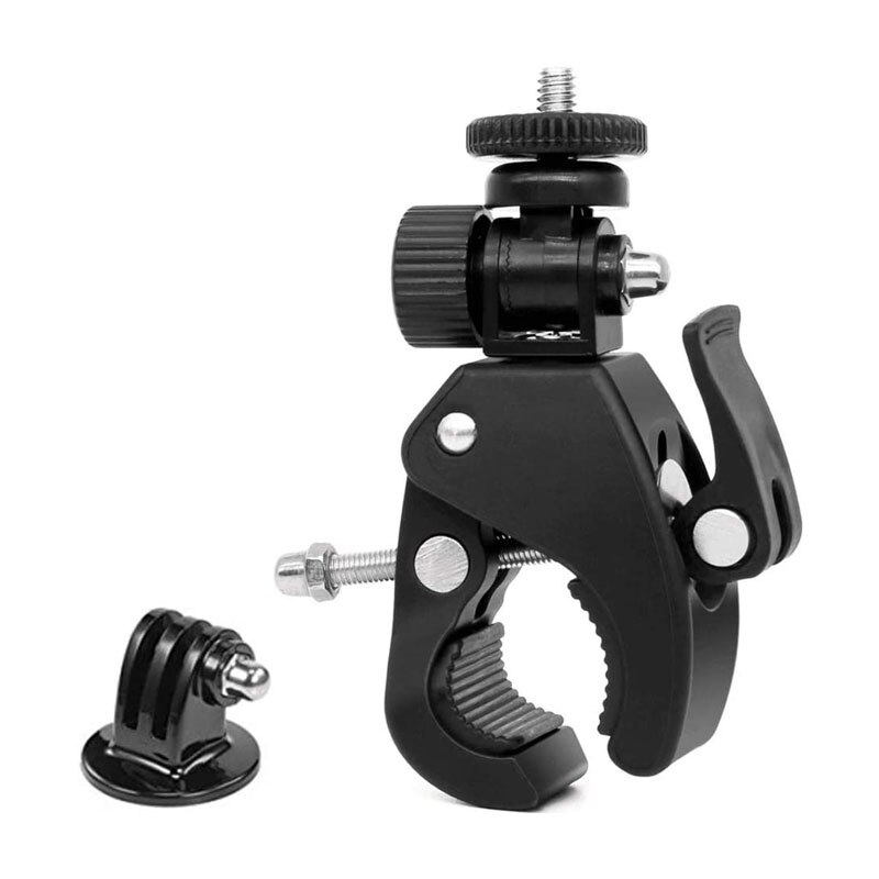 KFFTWWX – trépied de guidon de moto, 360 degrés, pour Gopro Hero 9 8 7 6 4 Black, pour YI 4K SJCAM SJ8 PRO, accessoires: KX2215