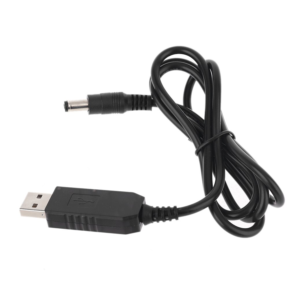 Câble d'alimentation USB vers DC 12V, 1,5 a, 3.0x5.5mm, QC 2.1, alimentation d'appoint, pour routeur WiFi, bande lumineuse et autres appareils 12V
