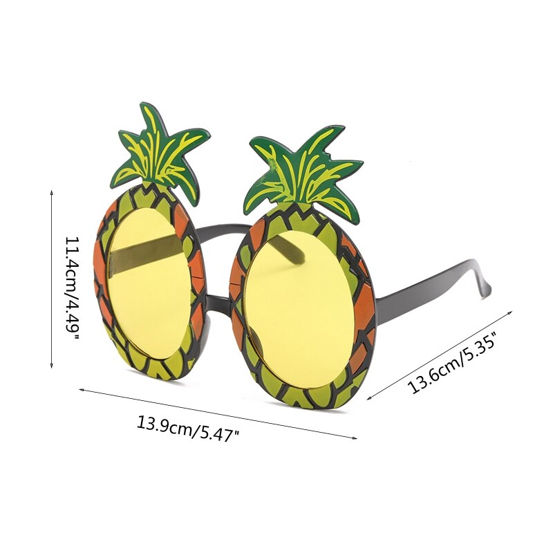 Luau Party Sunglasses Funny Hawaiian Glasses Tropical Fancy Dress Props Fun Summer Favors Beach Themed Party Supplies