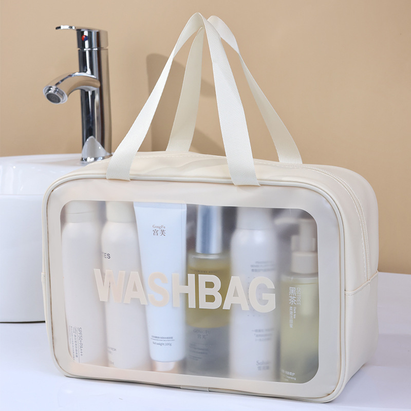 Cosmetic bag female portable advanced travel large-capacity waterproof cosmetic storage bag box wash bag