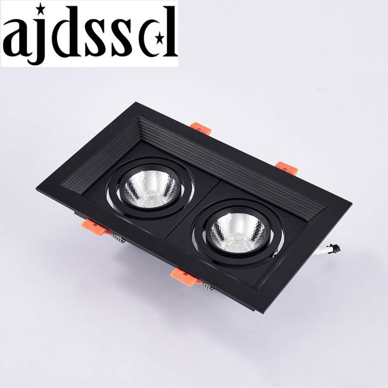LED-Downlight-Stelle, LED-Deckenleuchte, hochwertig, dimmbar, AC110 V/220 V, 5 W, 10 W, 20 W, Einbauleuchte, Spotlicht, LED-Kolben-Downlights