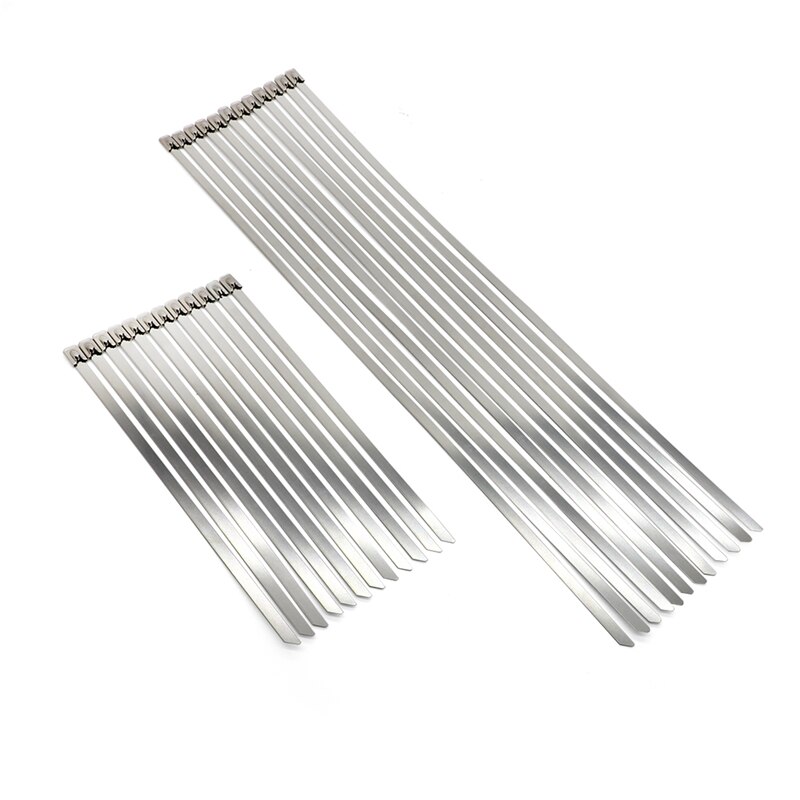 For ATV Automotive Vehicle CV Half Shaft Boot Band And Buckle Clamps Stainless Steel 12pcs Small Bands 12pcs Large Bands