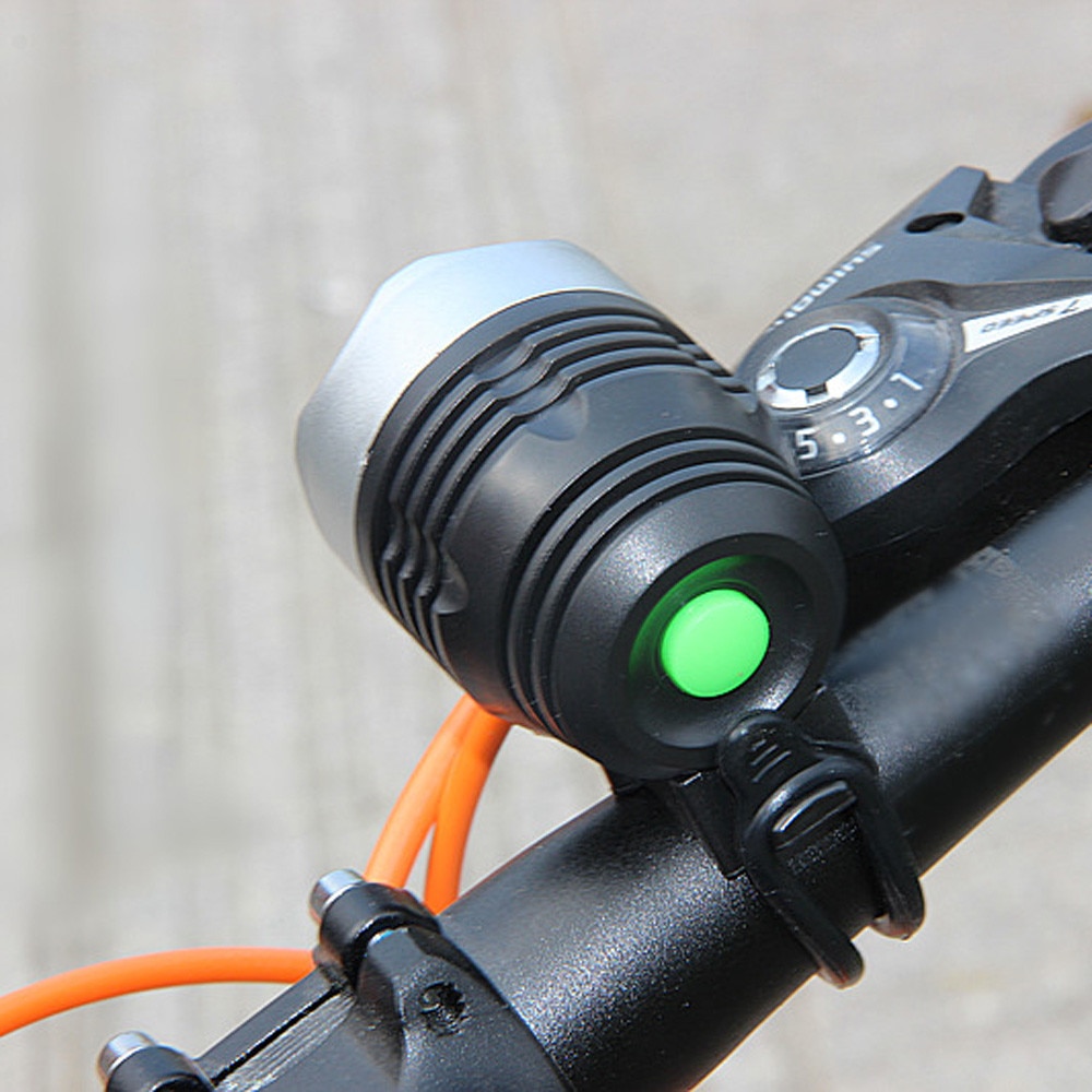 3000 Lumen XML Q5 Interface LED Bike Light Koplamp 3 Modus Fietsverlichting Lamp Outdoor Fietsen Fiets Accessoires