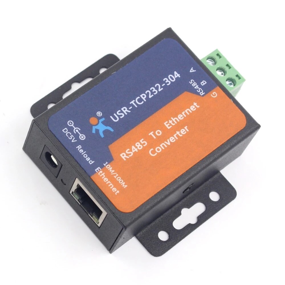 RS485 Naar Ethernet Converter Apparaat Seriële Poort Tcp/Ip Server Module Ondersteuning Dhcp/Dns Met Ingebouwde Webpagina USR-TCP232-304