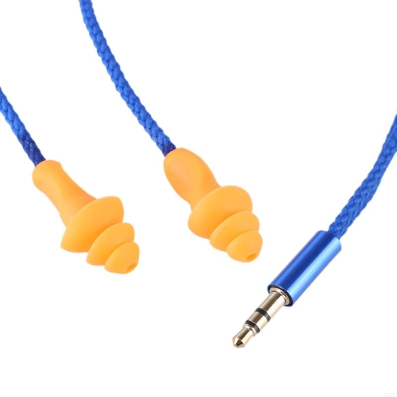 G7NE Comfortable Earbuds Earphones with Superior Sound Isolation In Ear Earplugs for Office Gym Use Headphones