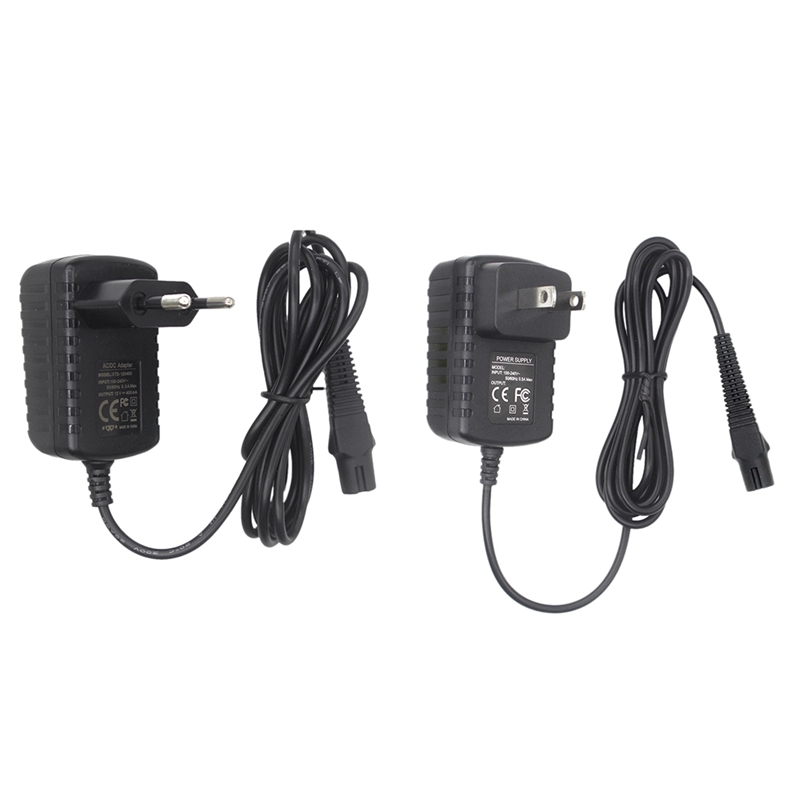 Fuente de alimentación de 12V, cable de carga, reemplazo de Afeitadora eléctrica, cargador de maquinilla de afeitar para Braun, recortadora de barba serie Z20 Z30 Z4 para modelos 38