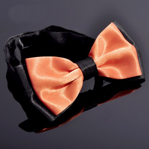 Butterfly mænd formelt slips dreng #39 ;s business bryllup butterfly mandlig kjole skjorte krawatte legame 2- farve slips: Orange