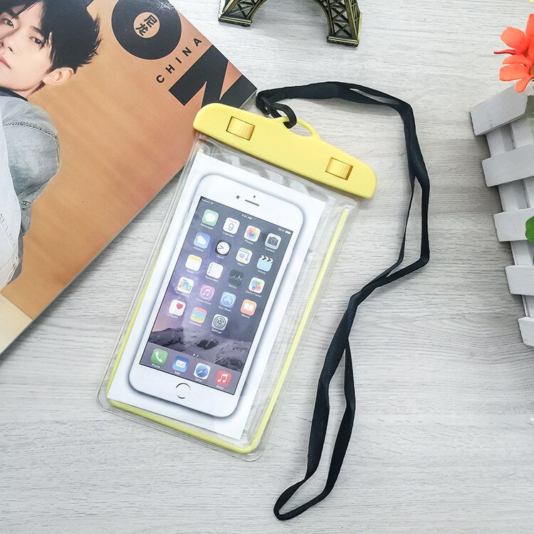 Mobile Phone Swimming Pouch For Xiaomi Waterproof Bag For Redmi Underwater Keep Dry Case Cover For iphone Drifting 5.99 inch