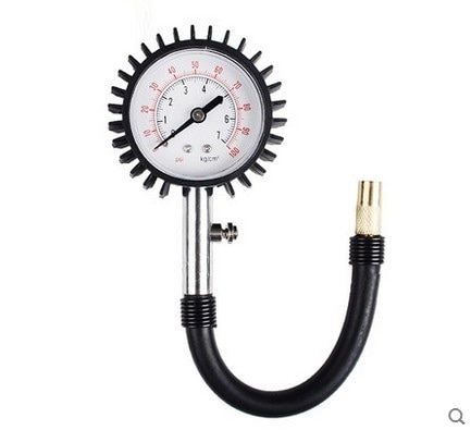 Däcktrycksmätare däcktrycksvakt med däckavgasavgasningsventil