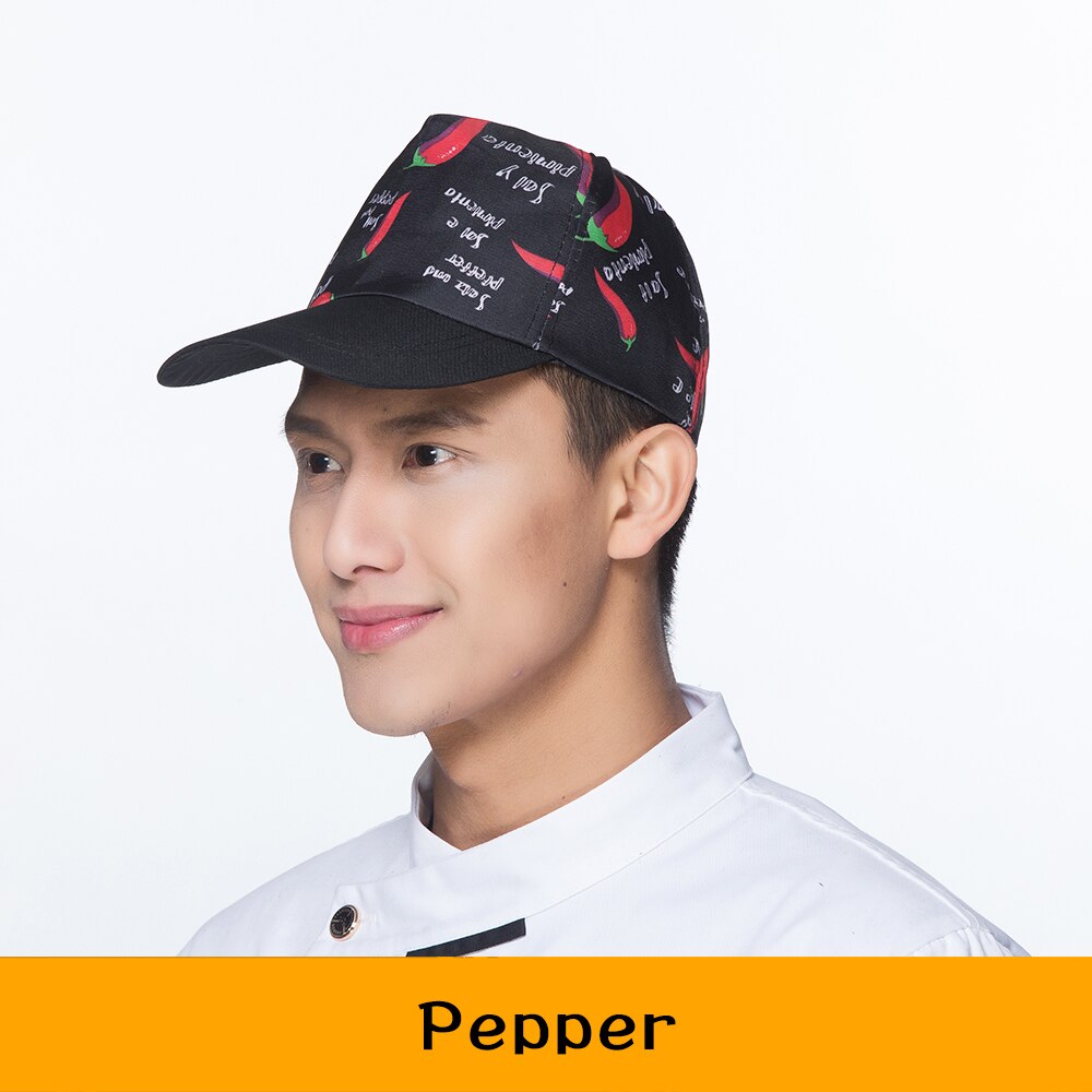 Gorro de cocina de Chef para hombre y mujer, para cocina, panadería, barbacoa, parrilla, restaurante, cocina, gorro de trabajo, cafetería, Bar, gorros de trabajo para hornear: 7