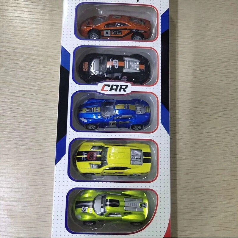 Traffic Highway Map Play Mat City Scene Building Construction Polyster Paper Educational Learning Place Name Outdoor Sea Cushion: 5pcs pull back car