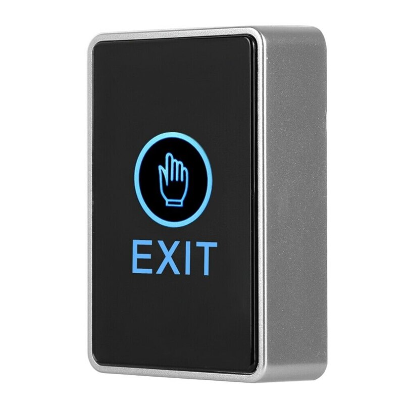 Push Press Exit Button Door Eixt Release Button for Gate Door Lock Access Control System NO/NC/COM Output
