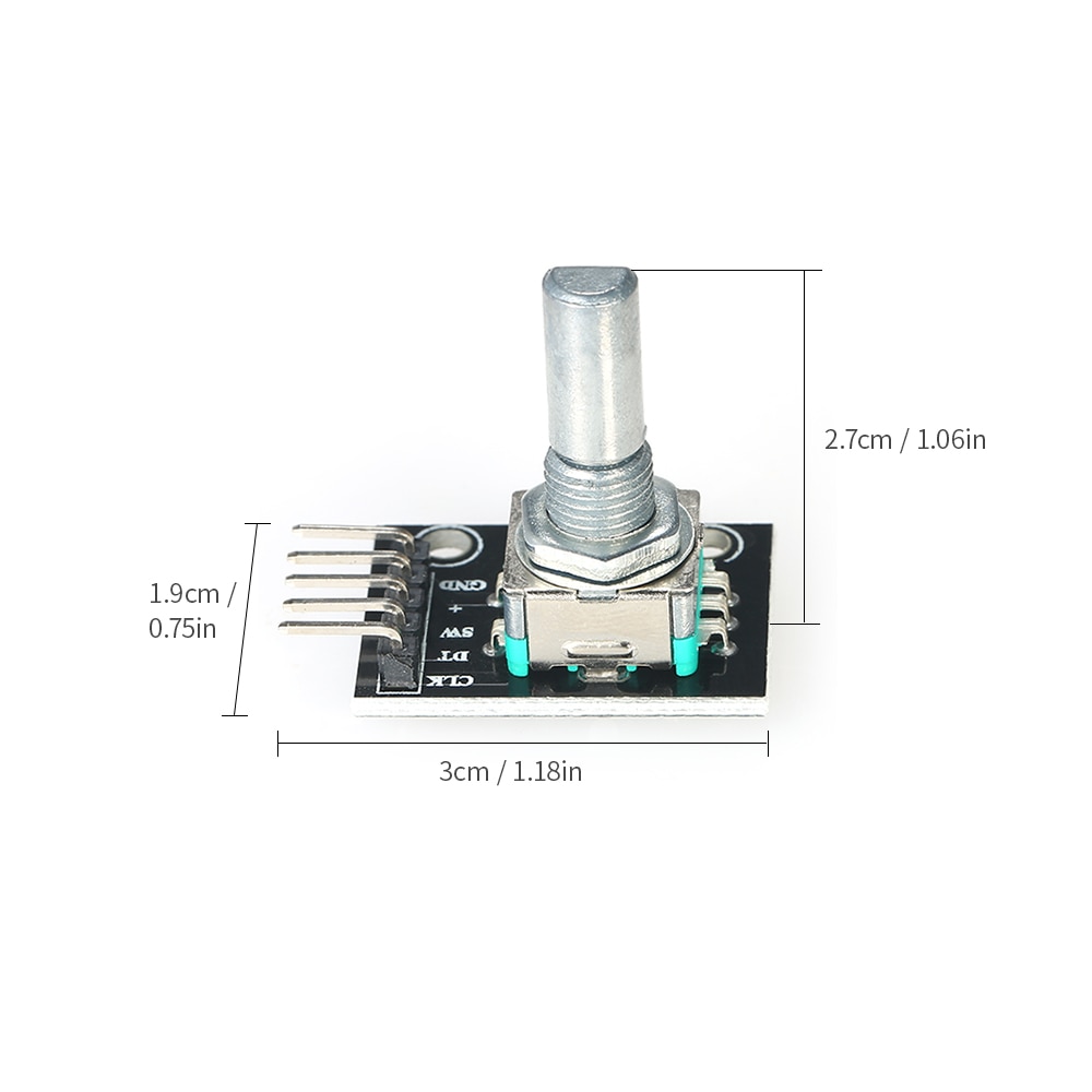 5V 5pcs 360 Degree Rotary Encoder Module Brick Sensor Development Switch For Arduino