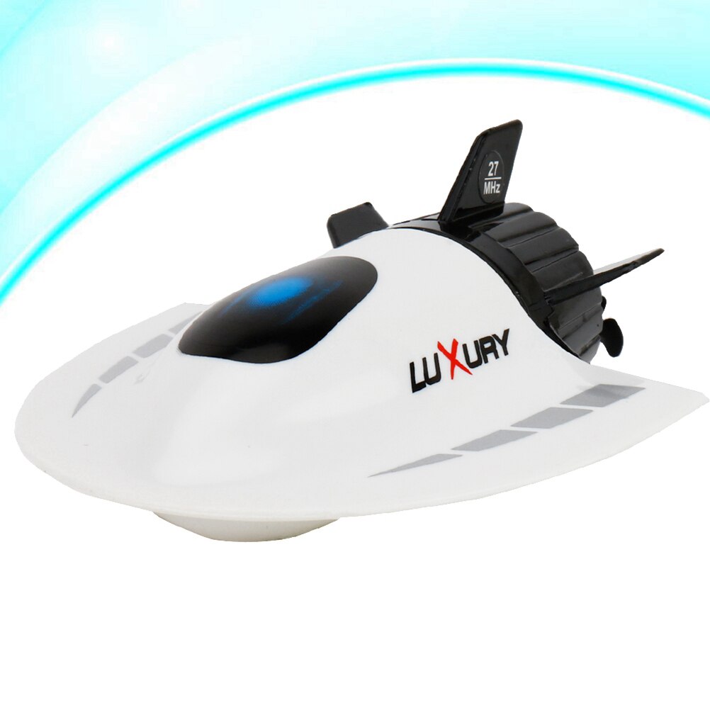 Mini Radio Rc Boot Onderzeeër Cool Aquatische Speelgoed (Wit)