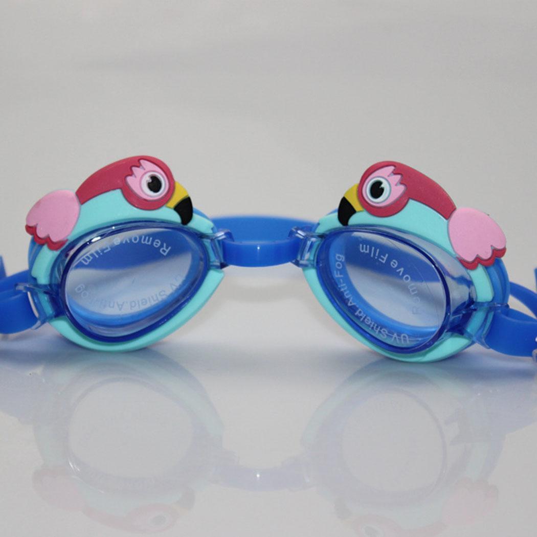 Children Cute Animal Shape Waterproof Soft Anti-fog Swimming Goggles