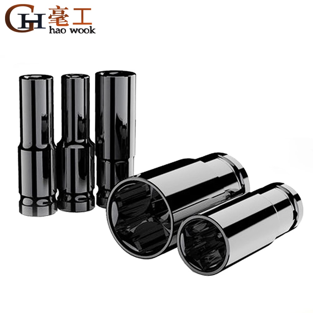 Standard 8~32mm Socket Wrench Set Tool 1/2&quot; Drive Adapter Spanner Converter Reducer Electric Impact Wrench Socket Sets