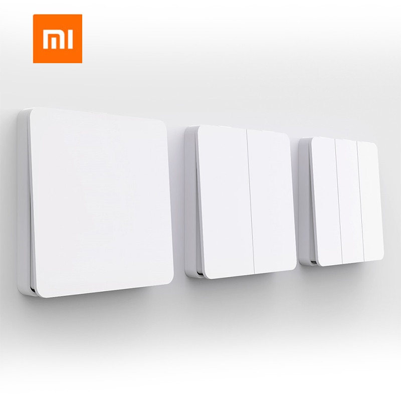 Original Xiaomi Wall Switch Mijia Wall Switch Dual Control Switch 3 Modes Switch Over Intelligent Lamp Lights Switch
