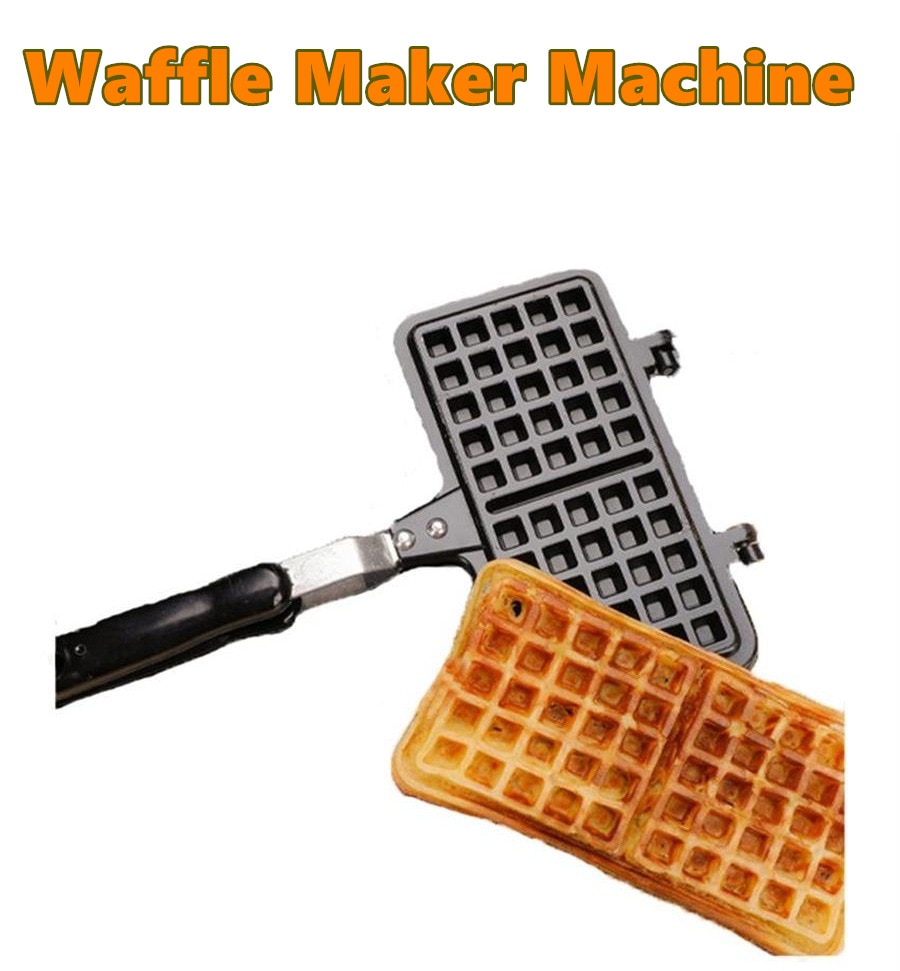 Diy Wafelijzer Machine Non-stick Metalen Pan Cake Oven Vis-Vormige Hittebestendig Ontbijt Machine Huishouden keuken Gereedschap