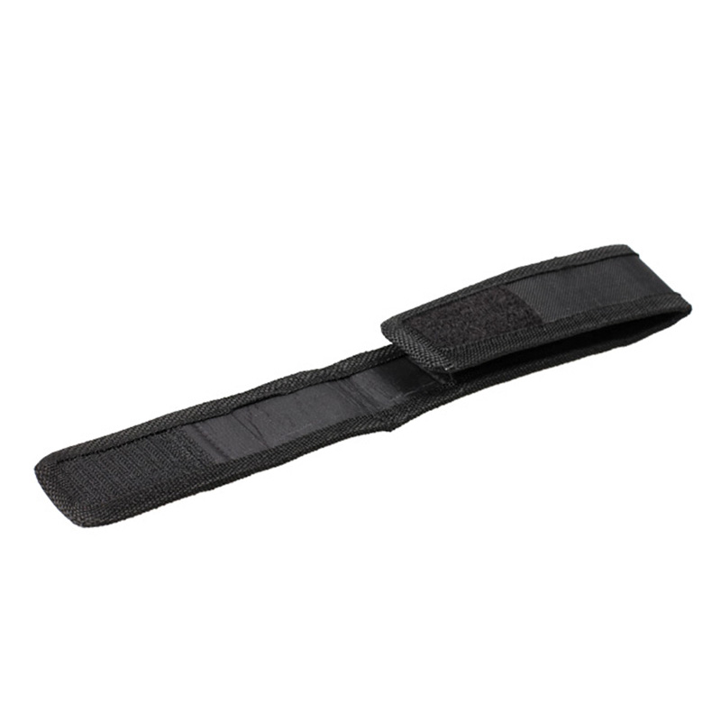 Nylon Zaklamp Holster Belt Magic Tape Led Zaklantaarn Houder Case Pouch C66