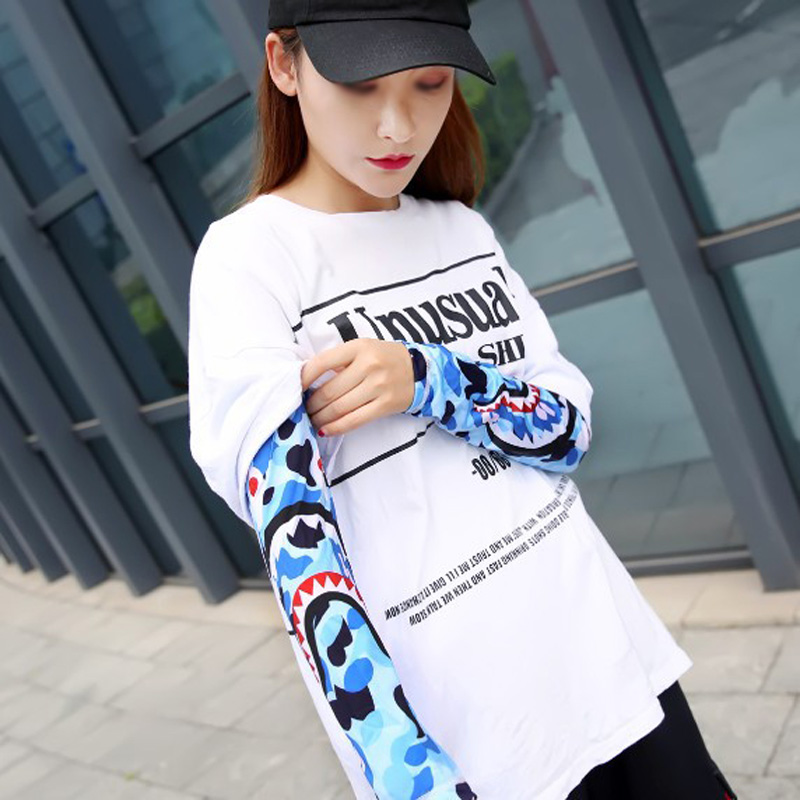 Motorcycle Arm Sleeve Sun Protection Arm Sleeves Breathable Ice Silk Arm Sleeve for Women Motorcycle Accessory