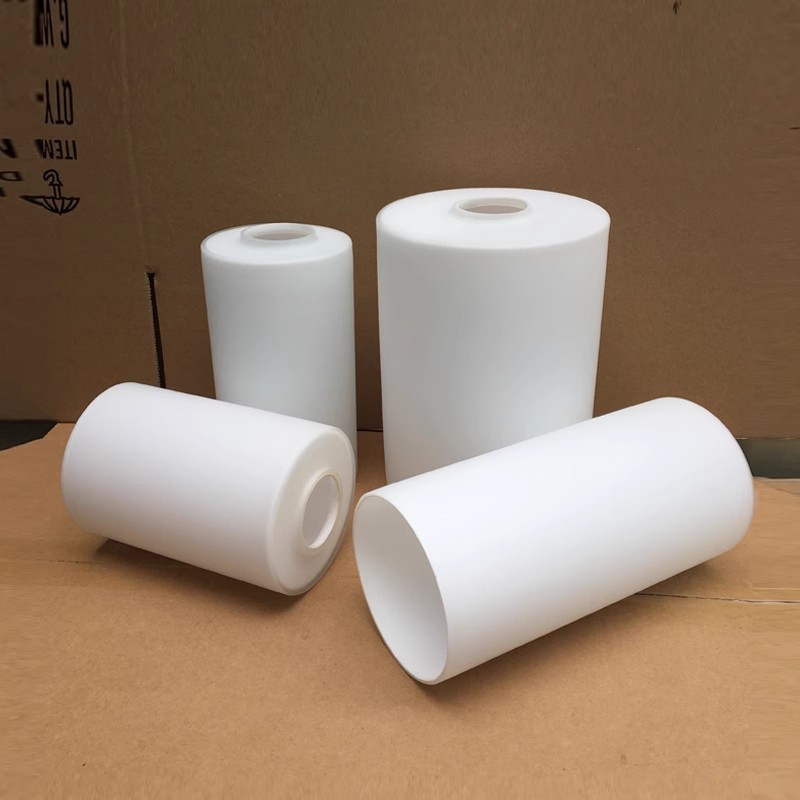 D10cm D12CM D15cm cilindrische matglazen lampenkap, hangende wandlamp accessoires, handmatige vervanging van geblazen glazen armatuur