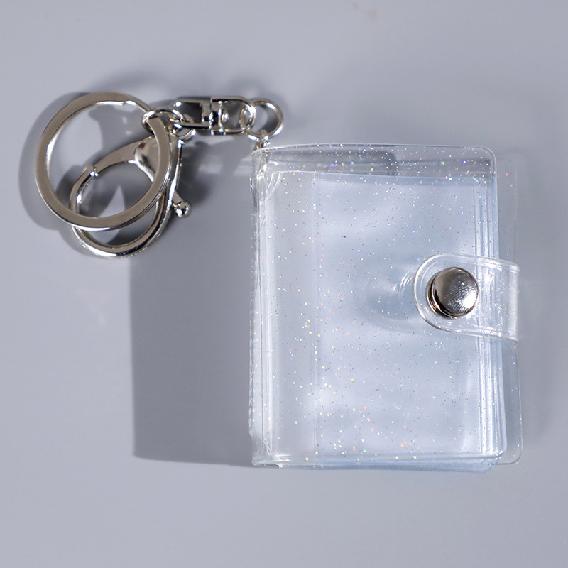 EZONE – Album Photo 3 pouces, Mini classeur de cartes de visite en PP, livre de Collection, Collection de timbres, livret: 2inch mini white