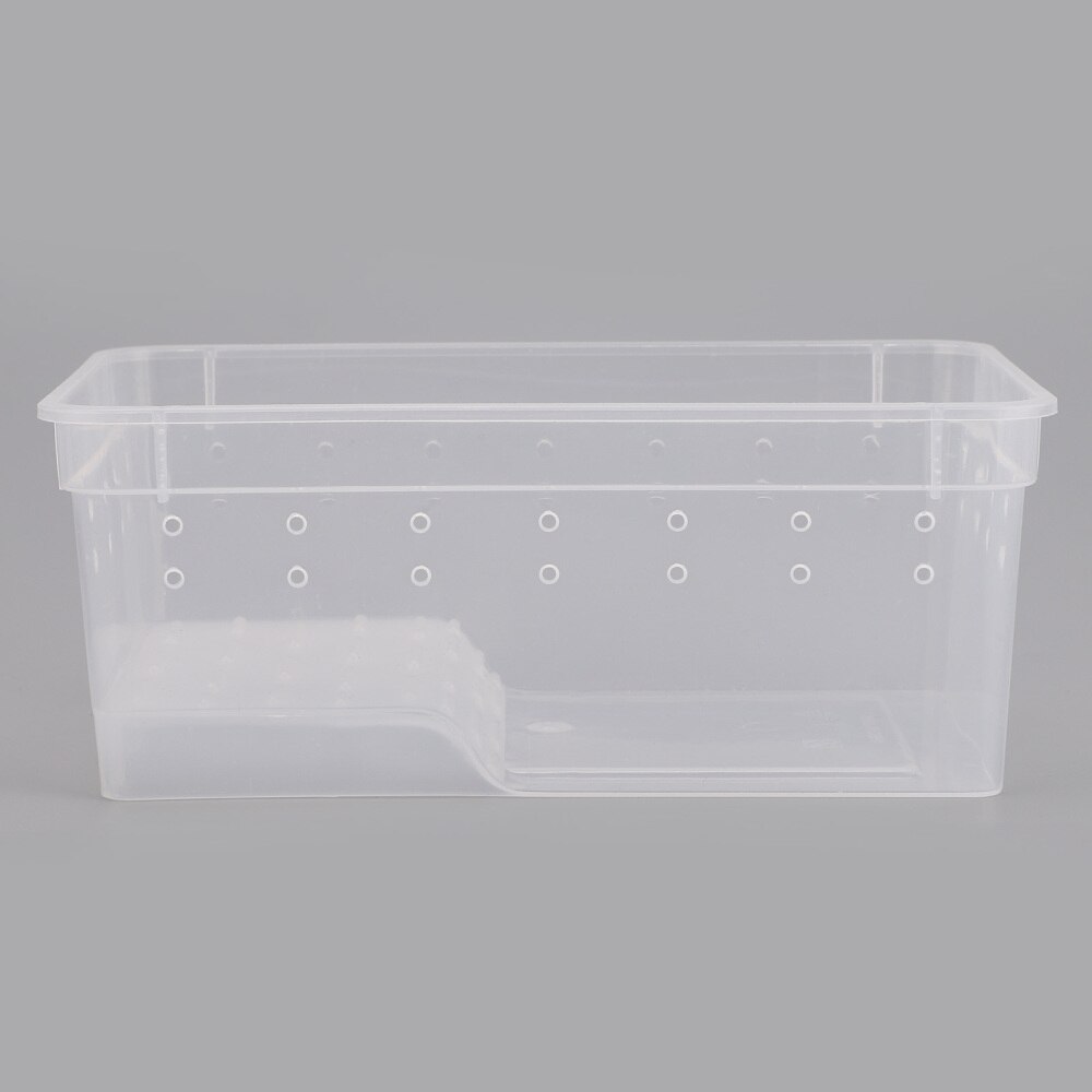 Reptile Breeding Box Acrylic Insect Terrarium Salamander Breathable Amphibious Horned Frog Transparent Animal Habitat Cage