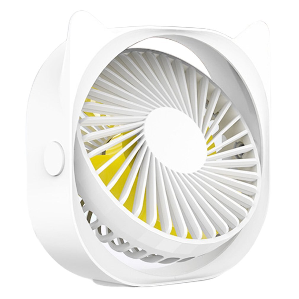 Draagbare desktop kleine elektrische ventilator voor thuisgebruik, usb mini-ventilator, draagbare mini-ventilator, handbediende ventilator: Roze