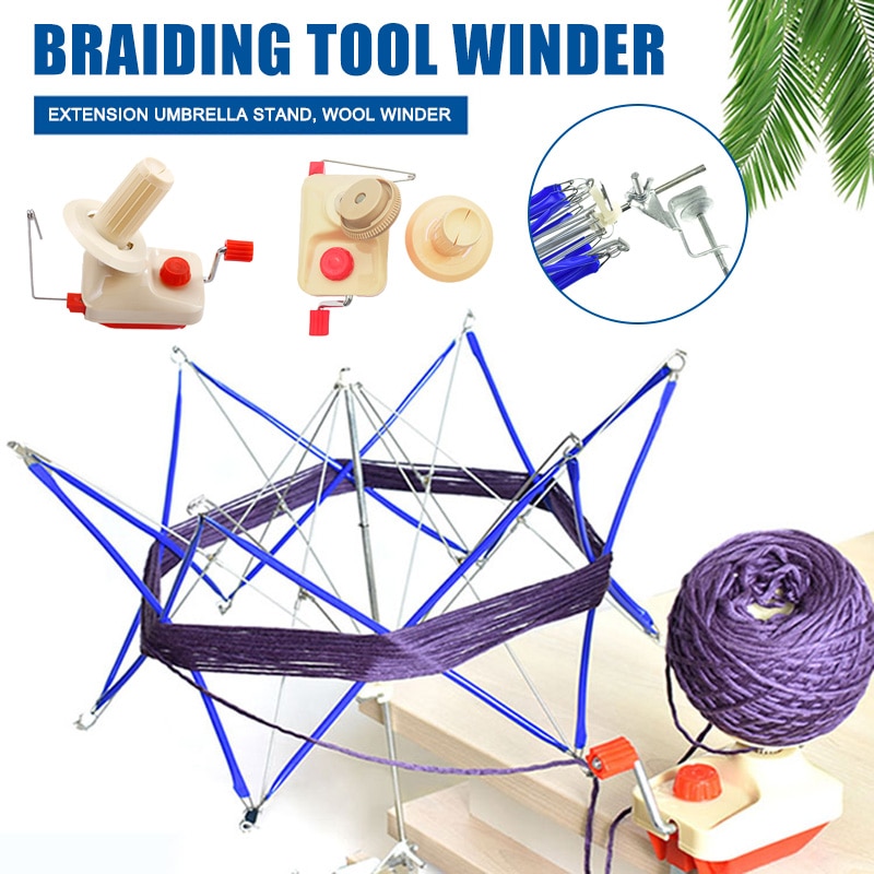 Thread Wool Winder Knitting Umbrella Wool Yarn Str... Grandado