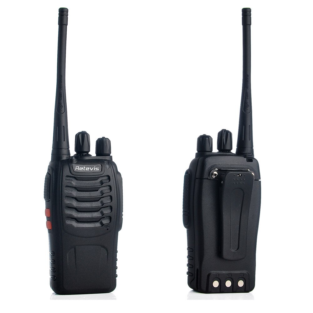 2PCS Retevis Zivile nutzung Walkie Talkie Handliche Zwei-Weg Radio Station Transceiver Communicator Ham Radio Communicator