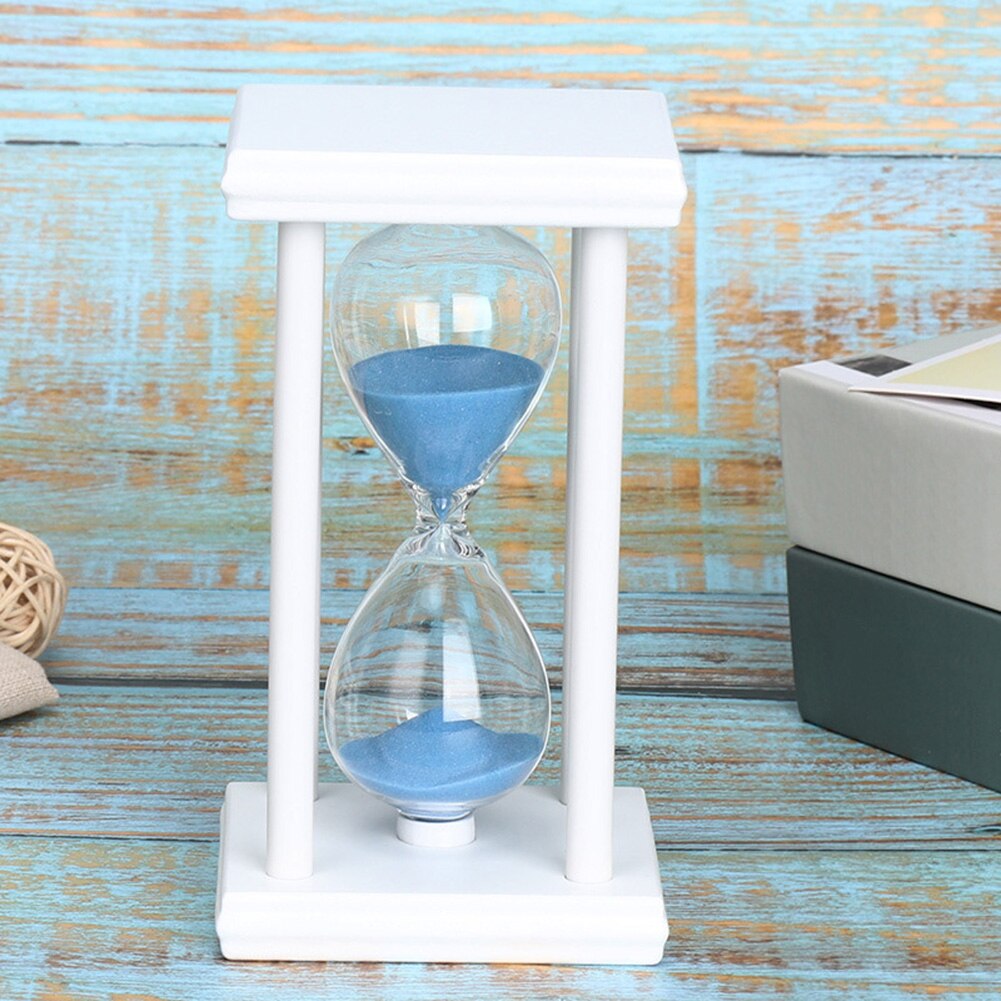 45/60min Clocks Hourglasses Wooden Sand Clock Sandglass Hourglass Timer Kitchen School Home Decor Sand Timer Home Decor