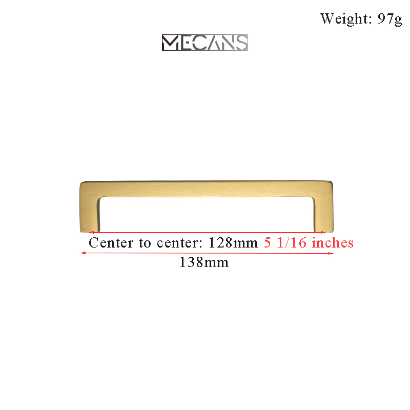 MECANS moderner Goldknopf aus reinem Kupfer, Küchenschrankgriffe, Schranktürgriffe, Schubladenknöpfe, Durcheinander, Möbelgriff-Hardware-: Grün