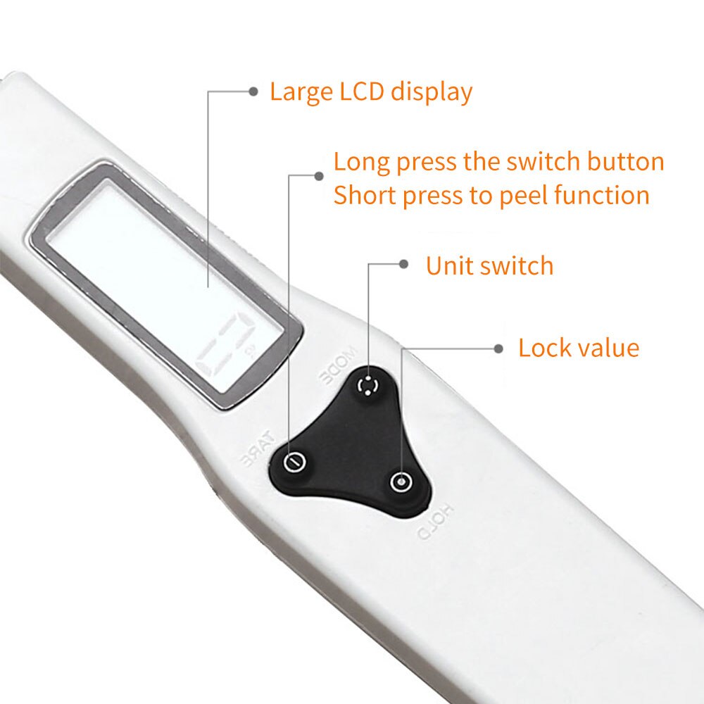 Cuchara medidora Digital con pantalla LCD, 500g/0,1g, cuchara Digital electrónica, minibáscula de cocina, suministros para hornear