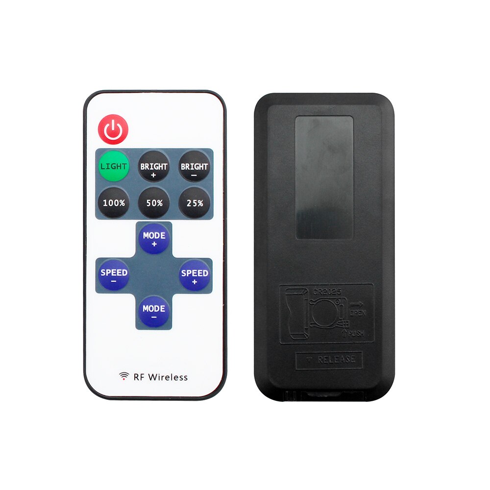 11 schlüssel USB RF Fernbedienung Für LED Streifen Mini Dimmer 5V USB Led Remote Controller Für 5050/2835 Einzigen farbe