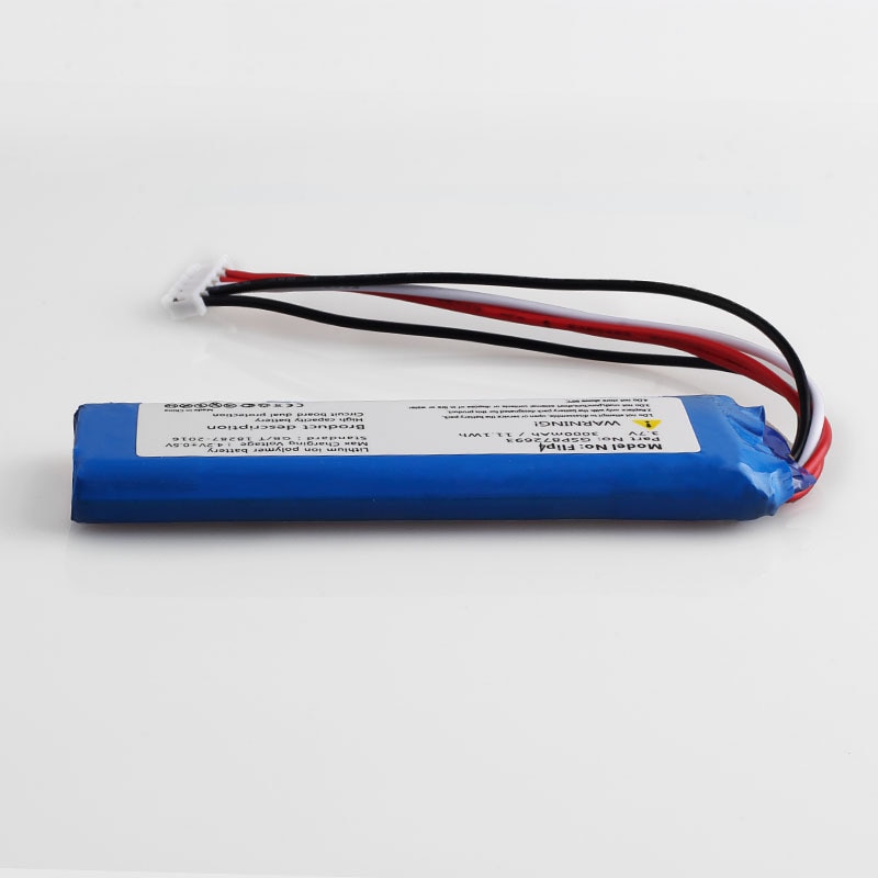 Erstatning 3000 mah li-polymer batteri gsp 872693 01 til jbl flip 4,  flip 4 special edition