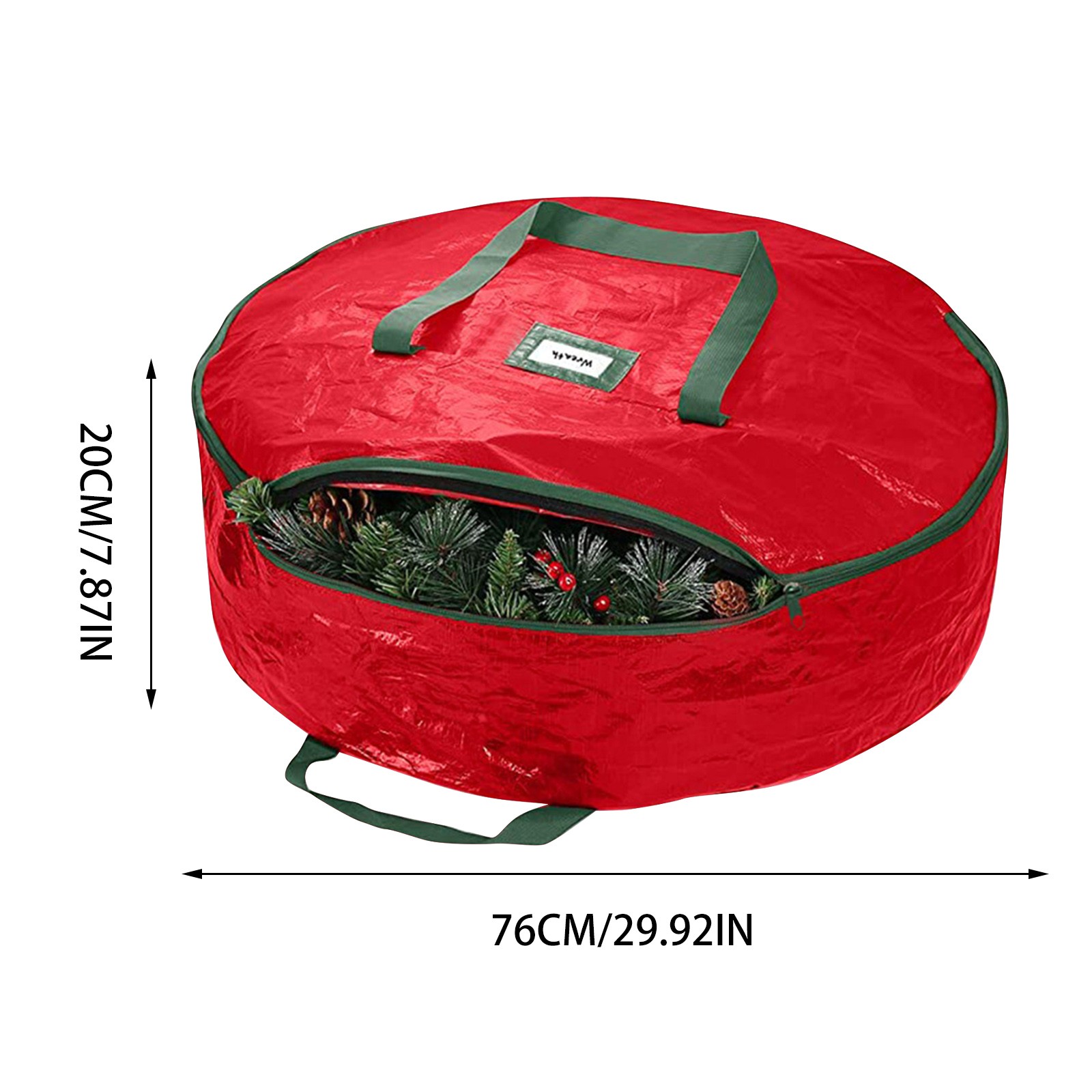 Christmas Tree Storage Bags Organizer Waterproof Christmas Tree Storage Bags Insect Resistant Christmas Day Dust-storage Bags: F