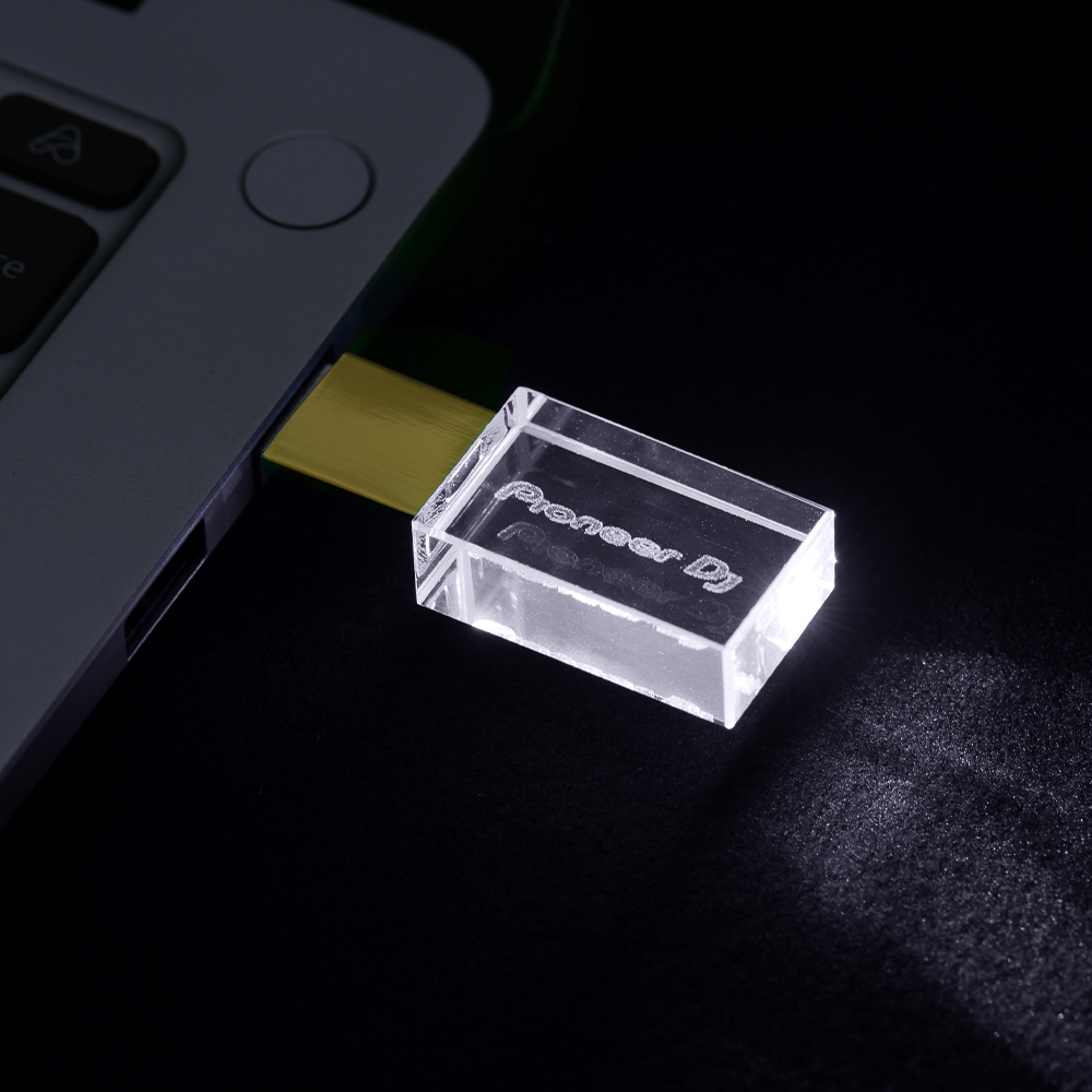 Mooie USB 3.0 Flash Drives Pioneer DJ Pen Drive 64GB Kleurrijke LED High Speed Memory Stick 32GB 16GB Gratis Custom LOGO U Disk